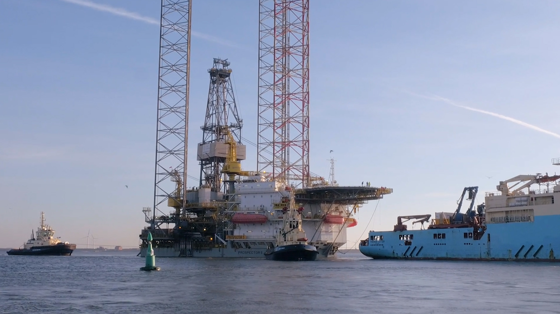 Borr Drilling Prospector 5 Helidragon Aerial Imaging